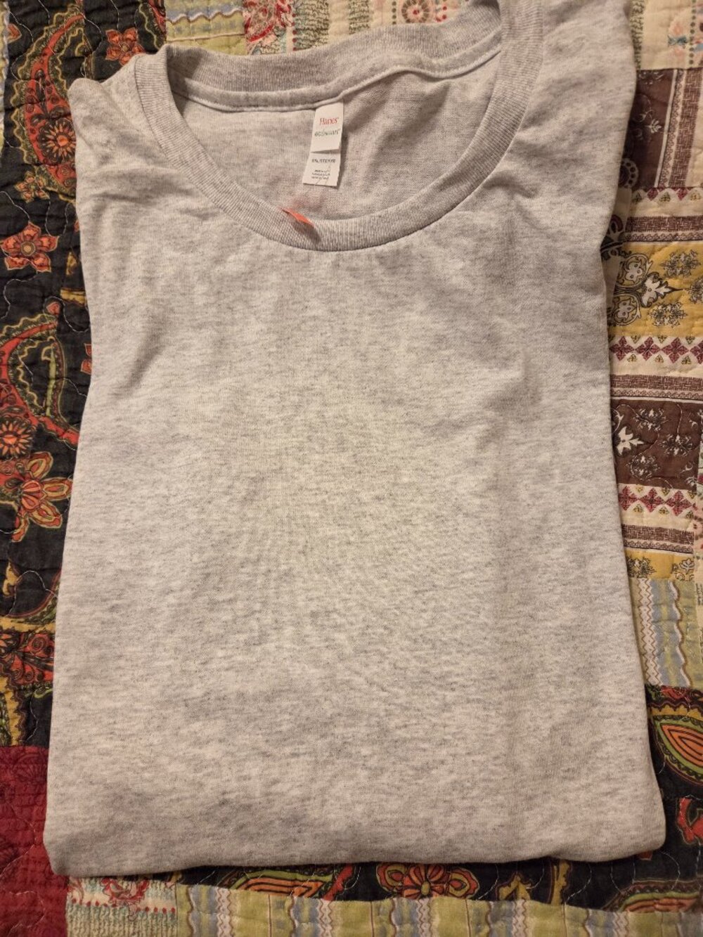 NWT 5XL Hanes Grey Eco Smart Short Sleeve t-shirt